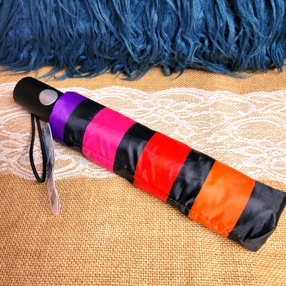 NWT skytech umbrella colorful striped - Picture 1 of 3